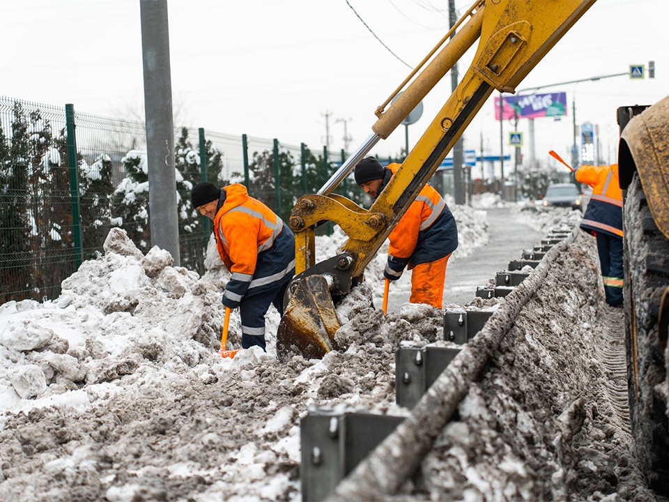 Мосавтодор обеспечил безопасность на дорогах Долгопрудного в зимний период