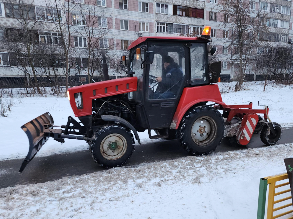 Специальные системы контролируют, когда во Фрязине необходимо убирать снег