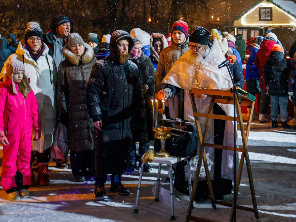 Почти 600 человек обеспечили безопасность на Крещение в Сергиевом Посаде