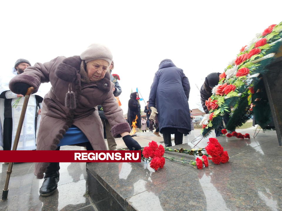 Павловопосадцы почтили память героев, освободивших Подмосковье от фашистов