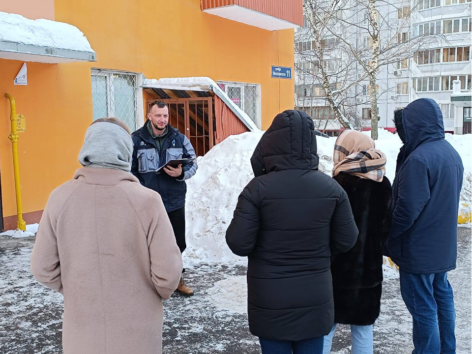 Газовые участковые проведут встречи с жителями Домодедова