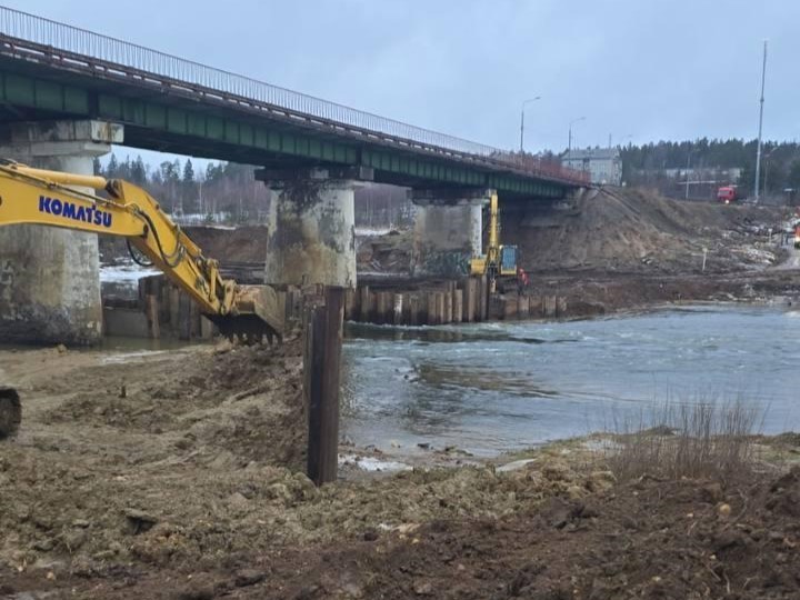 Мост в деревне Поречье перекроют на ремонт после установки альтернативного