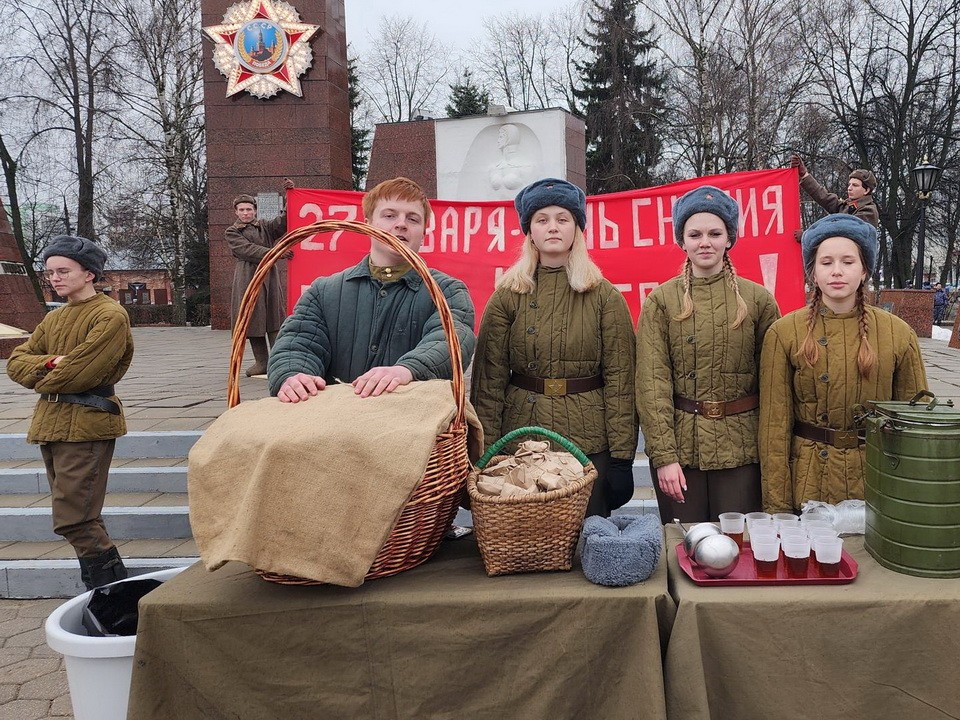 Инициированная ногинчанами акция «Блокадный Ленинград глазами молодежи» прошла в девятый раз