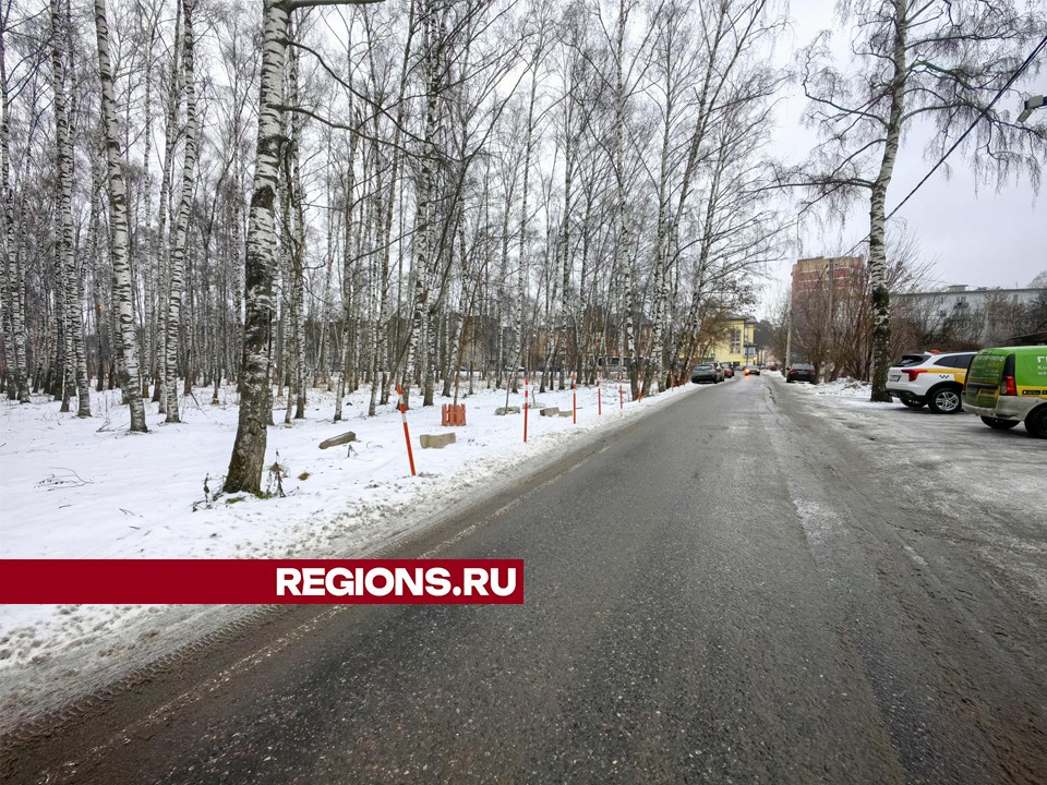 Тротуар на улице Полевой в Монине оборудуют по просьбам жителей