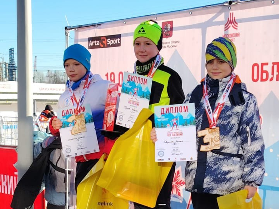 Лыткаринский лыжник съездил за золотом в Москву