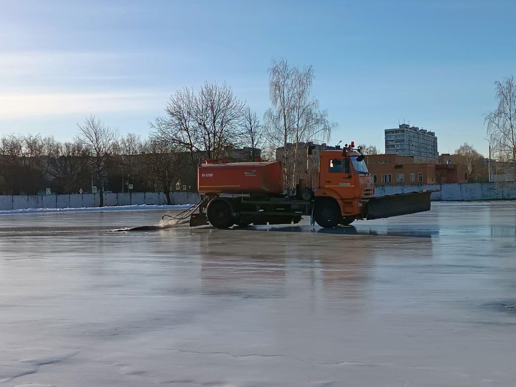 Каток на стадионе «Энергия» в Шатуре возобновил работу