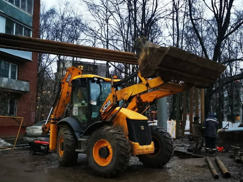 Начался ремонт большого участка теплосети от улицы Лавочкина до Юбилейного проспекта