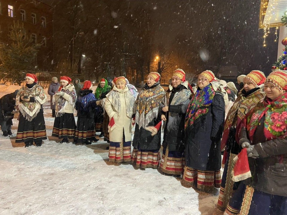 Старый Новый год в Лобне встретили народными гуляньями и хороводами