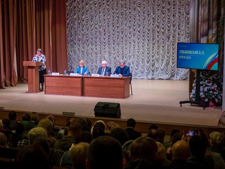 Администрация Домодедова отчиталась перед жителями Лобановского округа за год