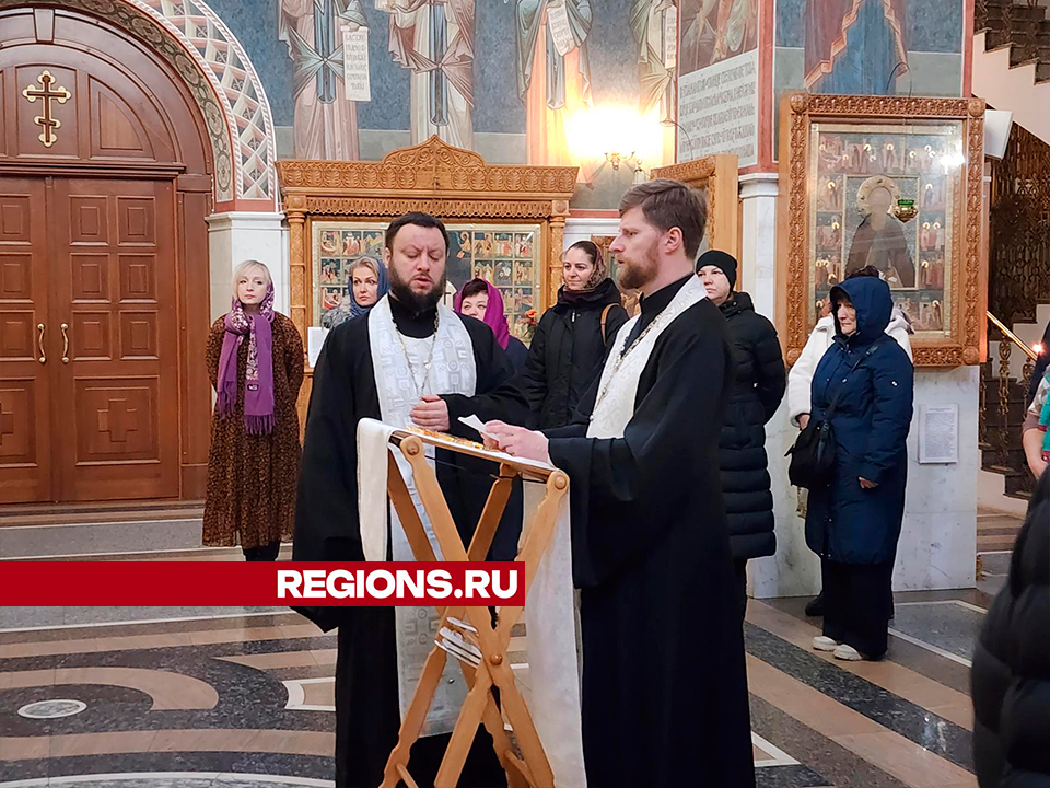 В Королеве семьи военнослужащих собираются в храме, чтобы поддержать друг друга