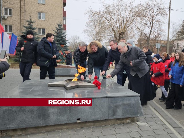 В Шатуре отметили 83-летие освобождения Московской области от фашистов