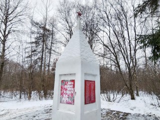 Памятник героям войны обнаружился в лесу под Ногинском