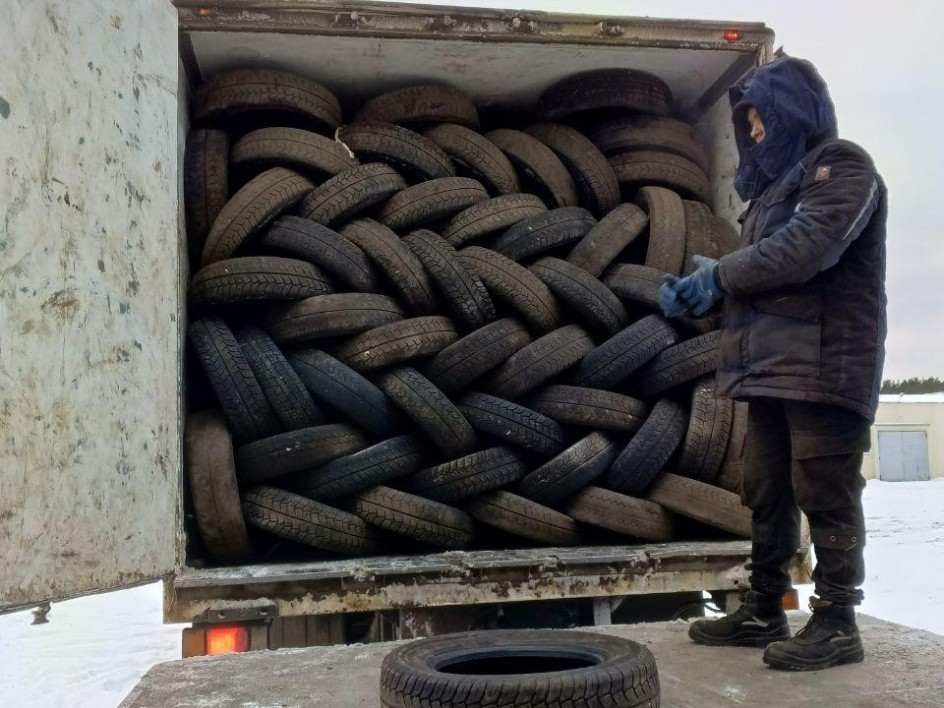 За два месяца подмосковные автобусы износили 170 т шин