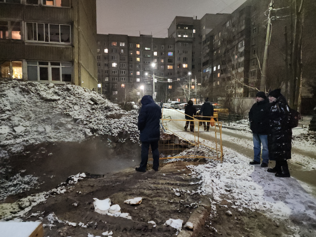 В ЖК «Томилино Парк» устранили возникшую коммунальную аварию