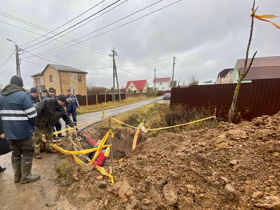 В Якшине и Бурцеве провели газопровод