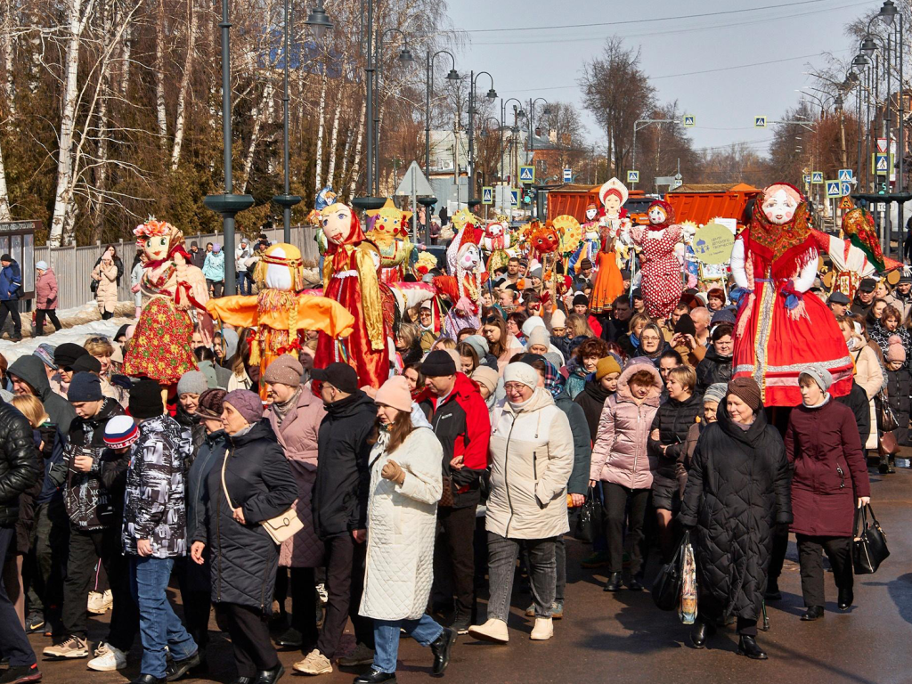 Зарайцев приглашают в парк на масленичные гулянья