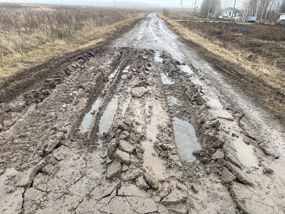 Дорогу между Пущином и Еськино отремонтируют по просьбе жителей