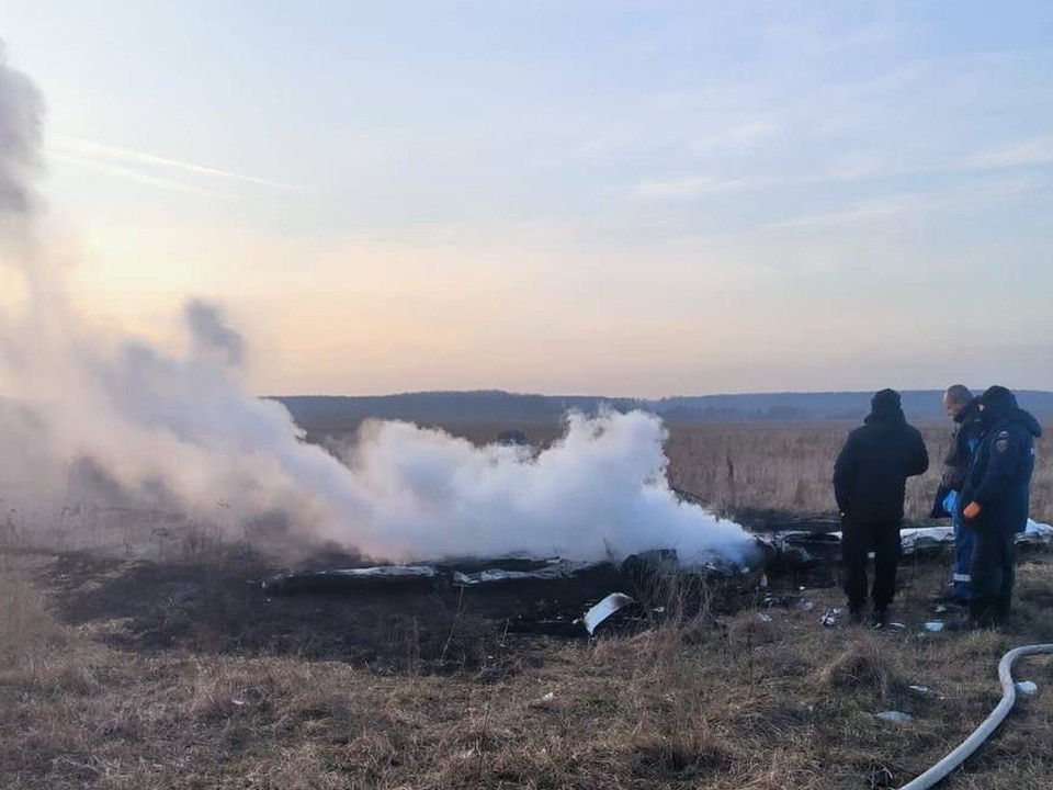 СК возбудил уголовное дело по факту крушения самолета в Подмосковье