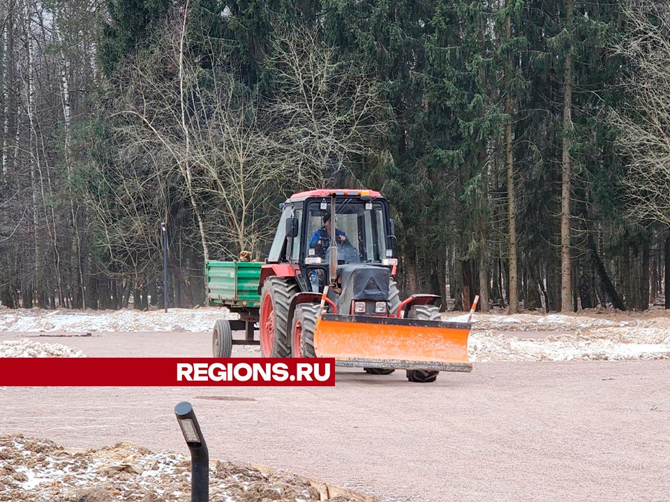 В Супоневском лесопарке строят дополнительную парковку и убирают валежник