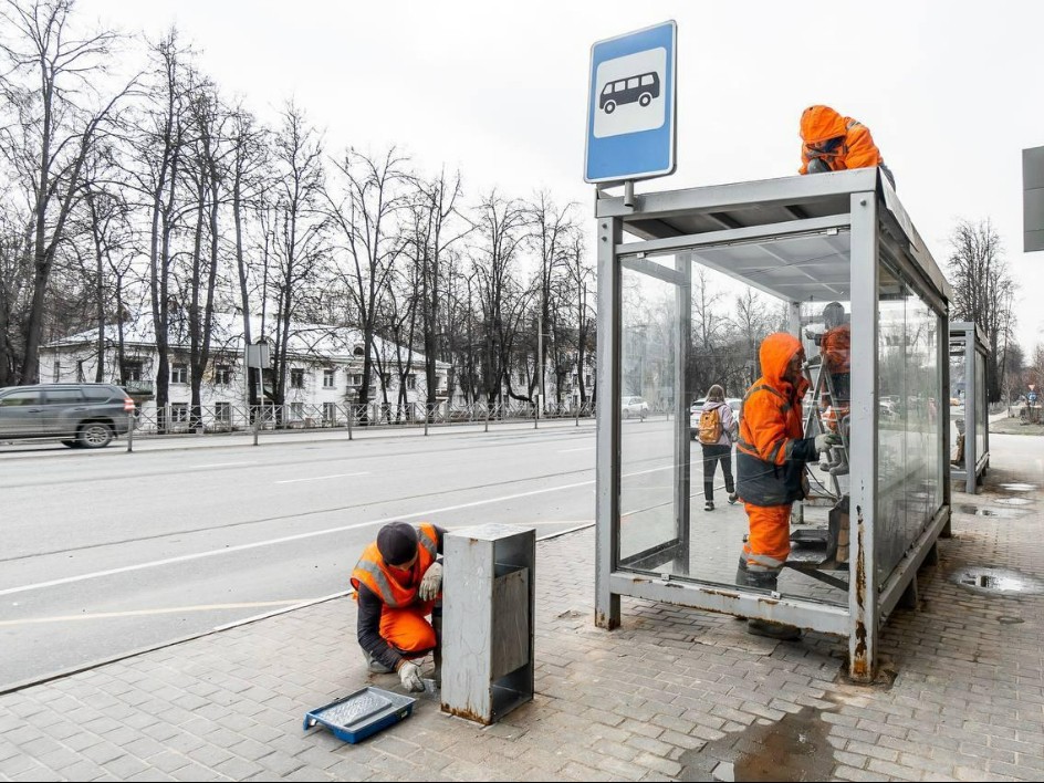 В Подмосковье для комфорта пассажиров обследовали 10 тыс. остановок