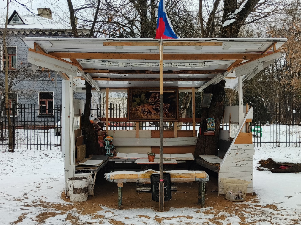 В Электростали на проспекте Ленина построили необычную чилаут-зону