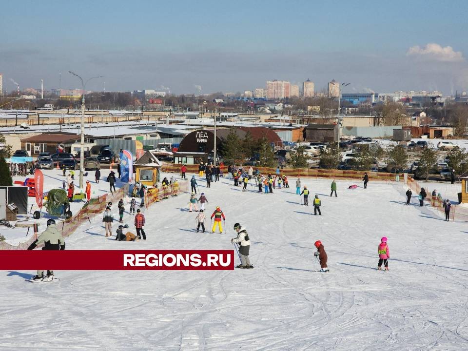 Где в Подольске покататься на горных лыжах, тюбах и сноуборде