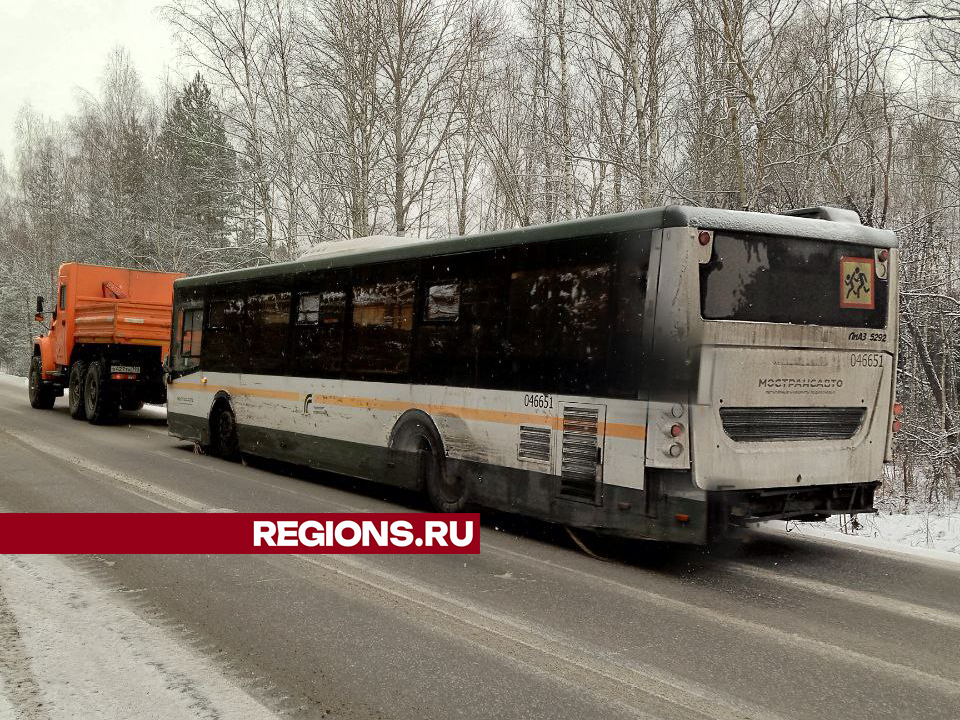 Автобус, пострадавший в ДТП под Егорьевском, выпустят на линию через неделю