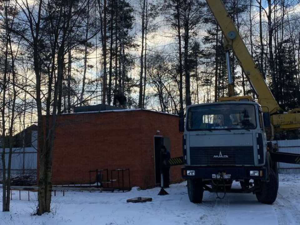 В Макарове на скважине установили новый мощный насос