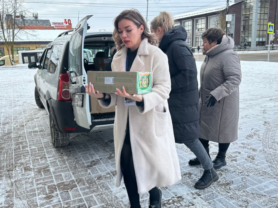 Продукты и медикаменты передали сотрудники можайского «Багратиона» для бойцов СВО
