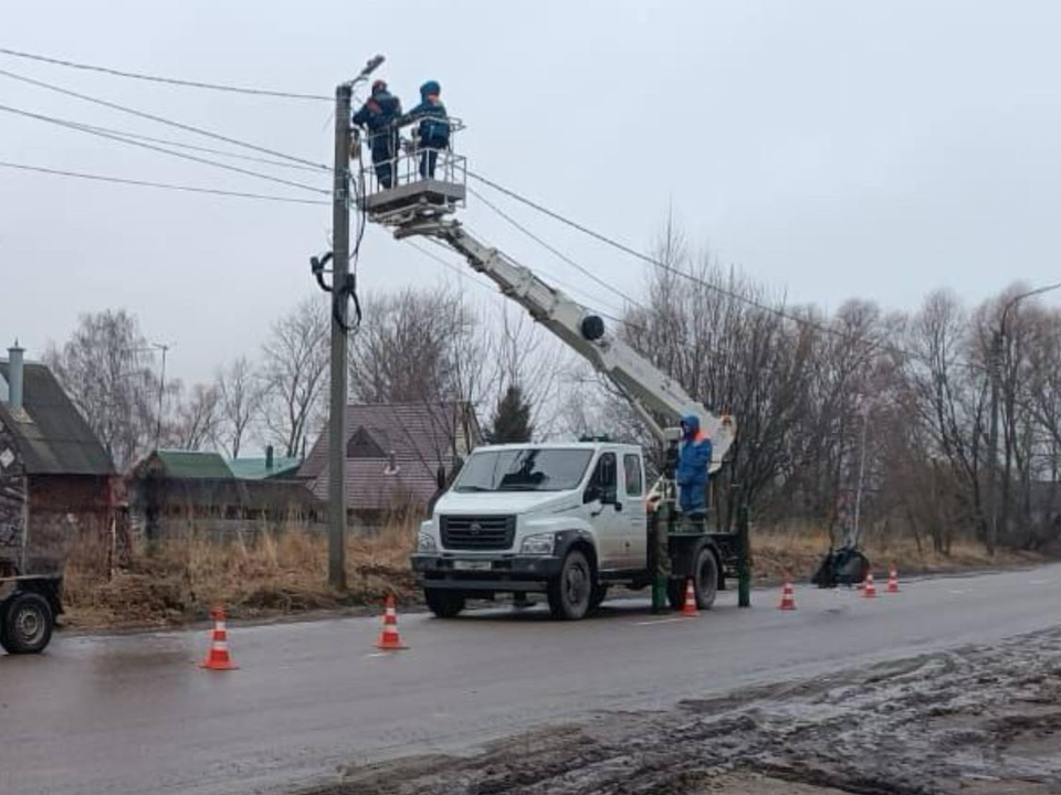 Новую линию электропередачи построили на улице Центральной в Коломне