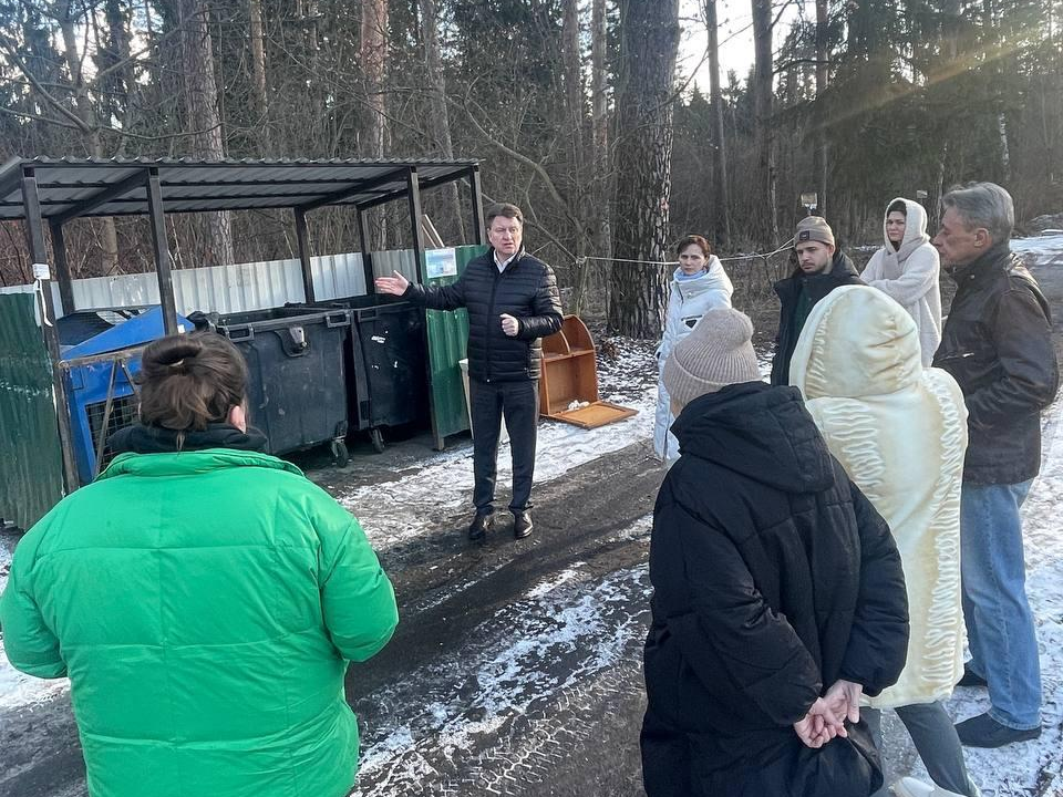 Площадь контейнерной площадки в деревне Райки увеличат по просьбам жителей