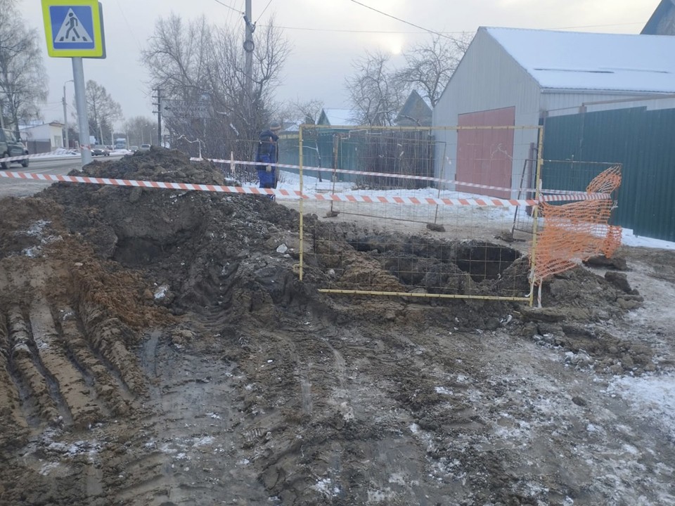 Щелковский Водоканал в короткий срок восстановил водоснабжение в Трубине