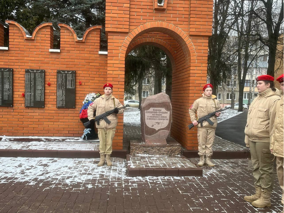 Память погибших в Афганистане земляков почтили в Серебряных Прудах