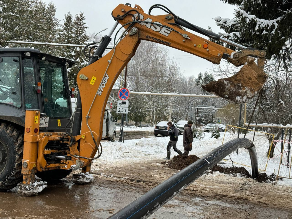 Асфальт в селе Косяково восстановят после окончания ремонта теплотрассы