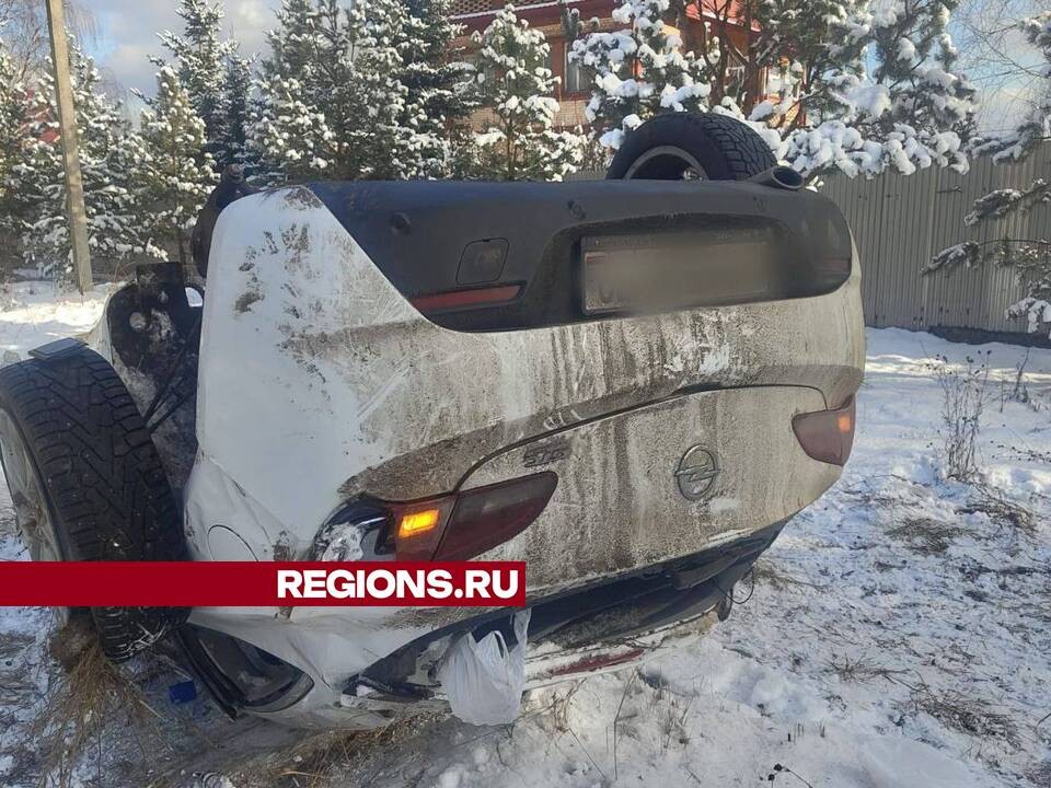 В Орехово-Зуеве пассажирка пострадала в ДТП с участием пьяного водителя