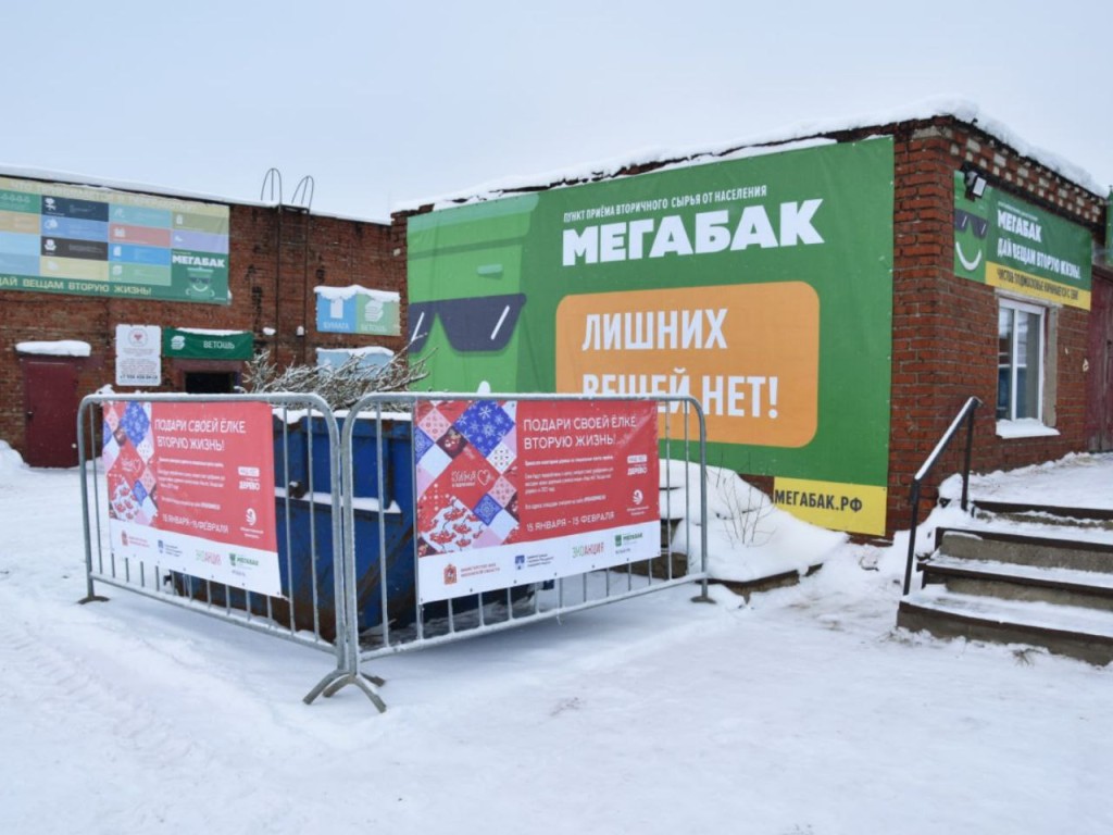 Шесть пунктов приема новогодних елок будут работать в Талдоме до 10 февраля