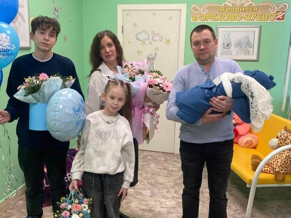 Сотое «юбилейное» рождение ребенка зарегистрировано в роддоме Орехово-Зуева