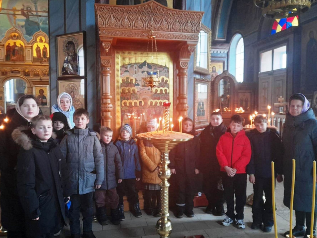 В воскресной школе Зарайска отметили Собор новомучеников и исповедников
