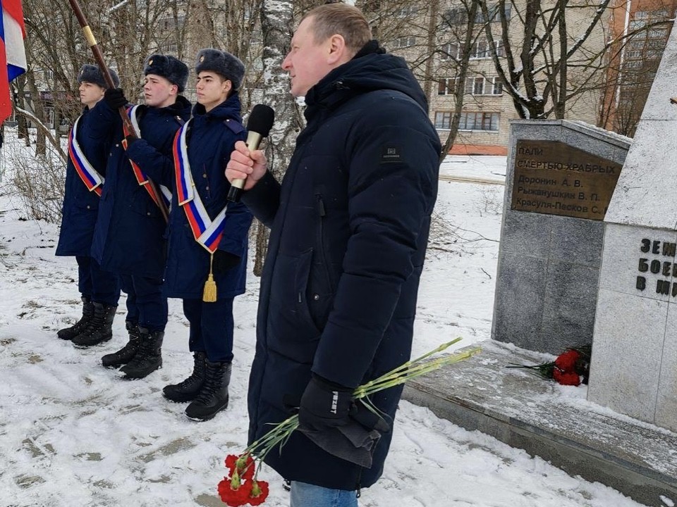 В Черноголовке прошел митинг в память о погибших солдатах-интернационалистах