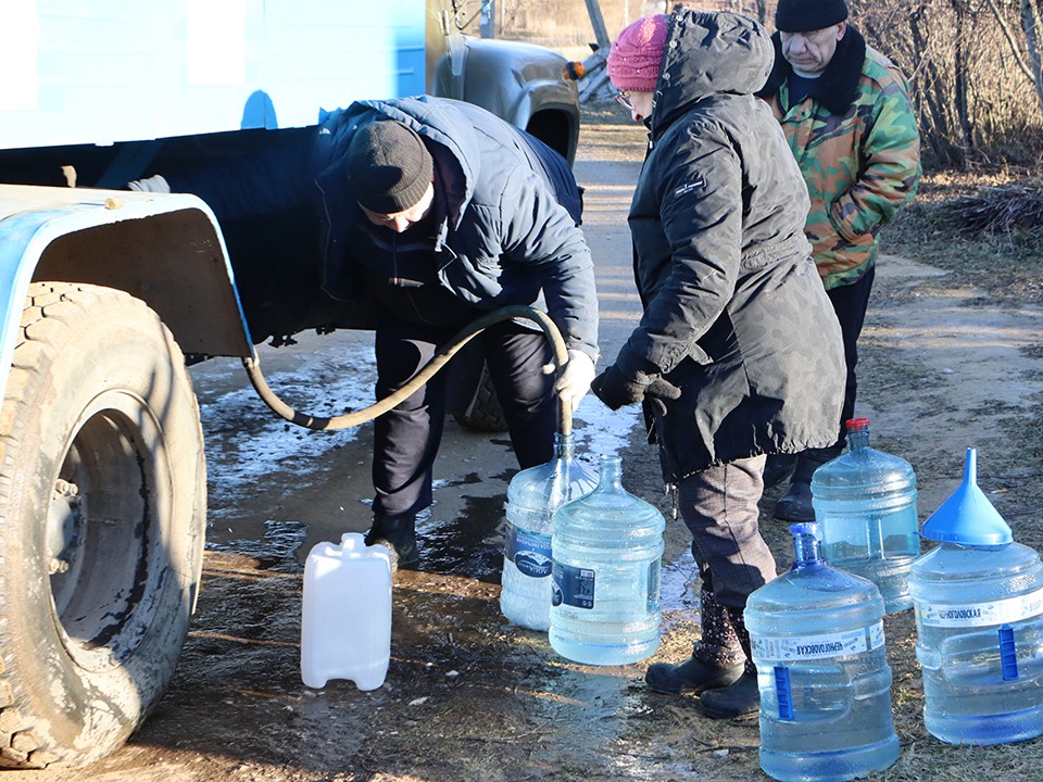 Для жителей микрорайона Цемгигант организован подвоз воды