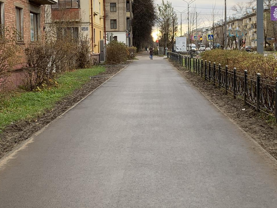 В Электростали крепко посолили тротуары