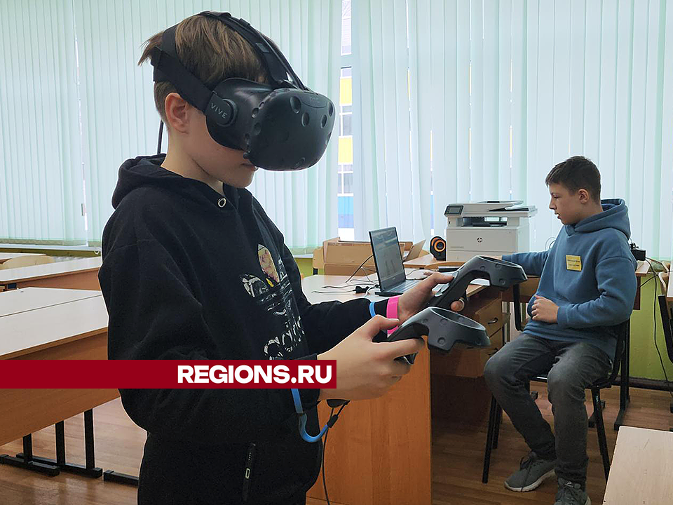 Виртуальный лабиринт разработали школьники для фестиваля технологий в Ступине