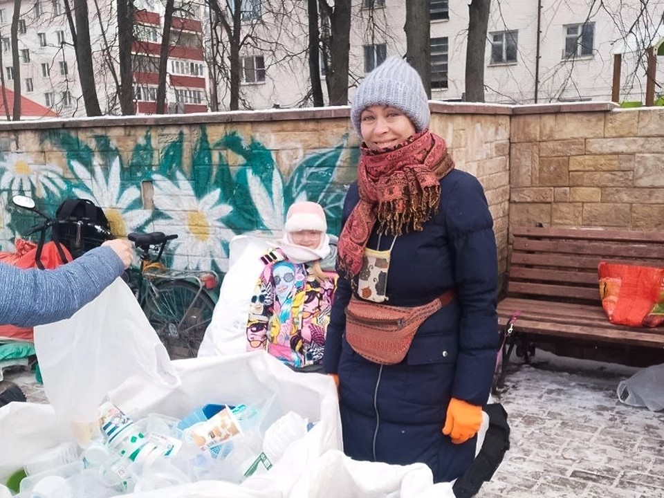 В подмосковном Раменском волонтеры провели 169-ю акцию по раздельному сбору отходов