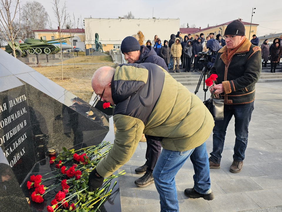 В Луховицах почтили память участников Афганской войны