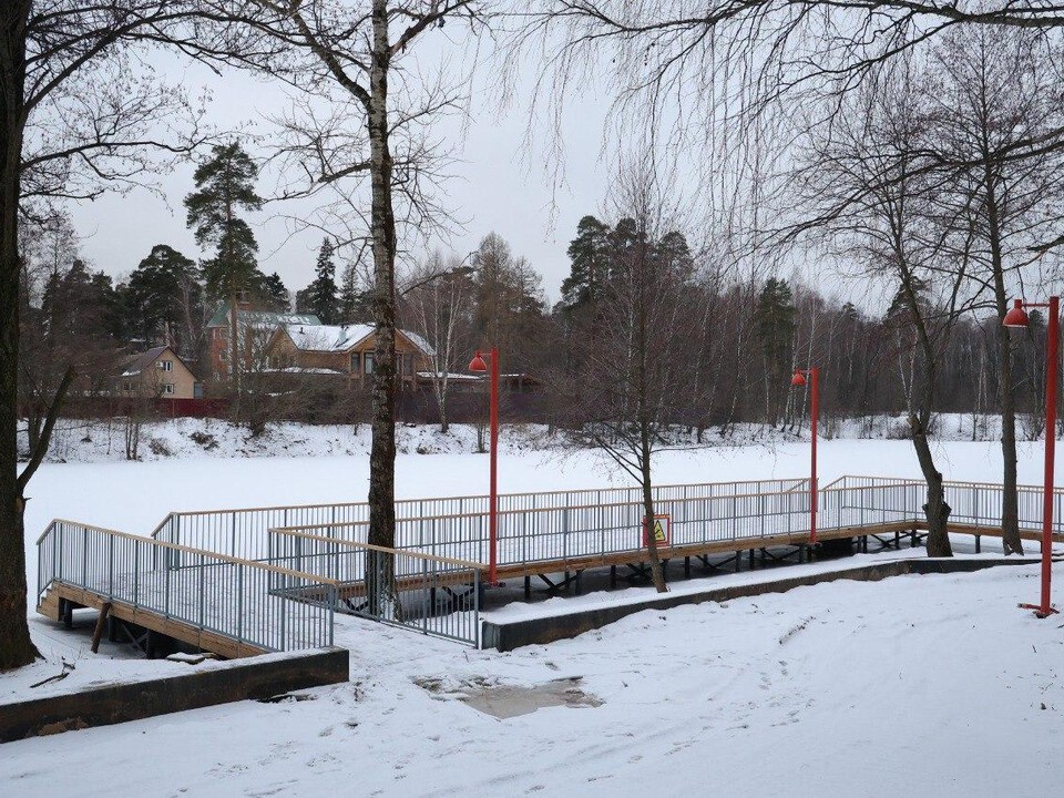 Ресторан и парковку откроют весной в Кучинском лесопарке