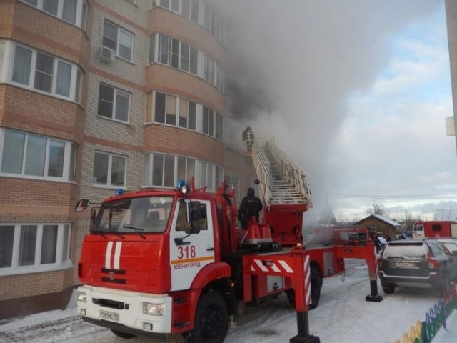 В Звенигороде собирают помощь семье, оставшейся без жилья после пожара