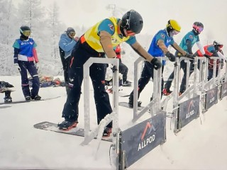 Сноубордист Томин: четыре медали в четырех гонках на Кубке России в Миассе