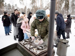 В День защитника Отечества ногинчан накормят солдатской кашей бесплатно