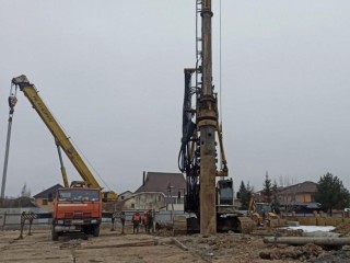 Стройка надземного пешеходного перехода началась в Одинцове
