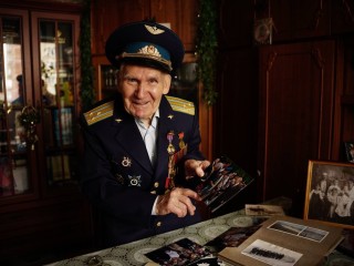 Переживший войну житель Балашихи отметил 95-летие